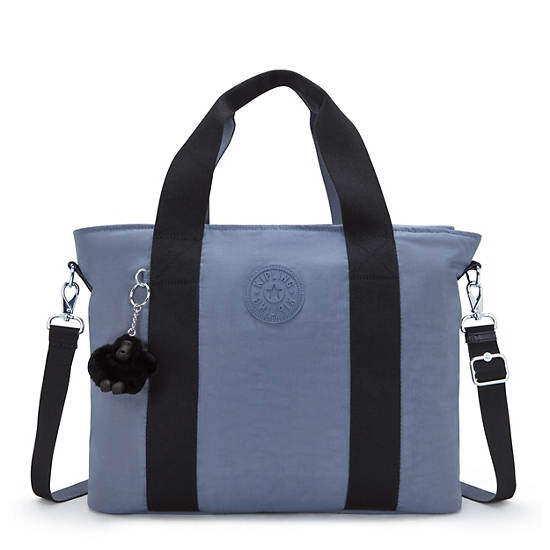 Minta Large Shoulder Bag, Blue Lover, large