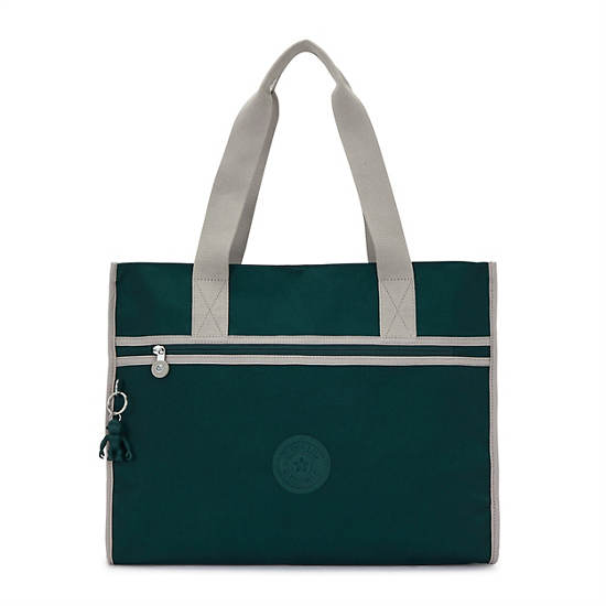 Archer 16" Laptop Tote Bag, Deep Emerald, large