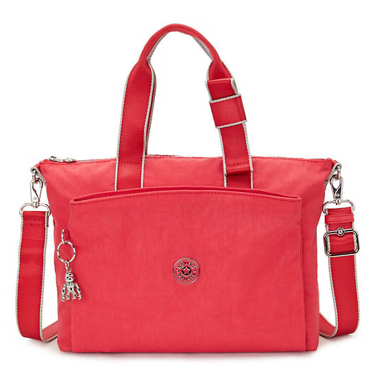 Kassy Tote Bag, Party Red, large