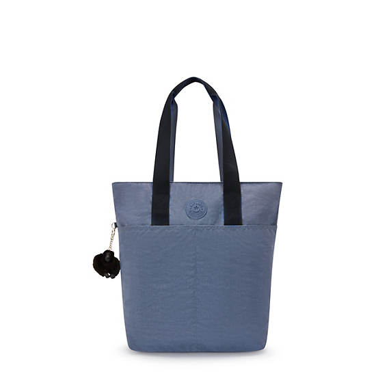 Hanifa 15" Laptop Tote Bag, Blue Lover, large