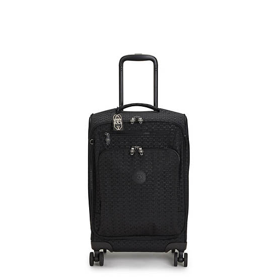 Youri Spin Small Printed 4 Wheeled Rolling Luggage, Signature Embossed, large