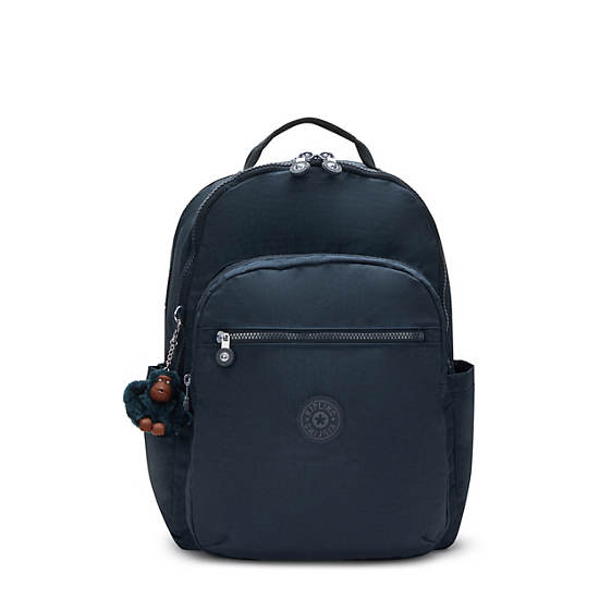 Seoul College 17" Laptop Backpack, True Blue Tonal, large