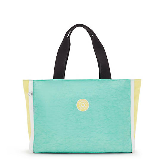 Nalo Tote Bag, Lively Teal, large