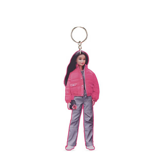 Barbie Keychain, Lively Pink, large