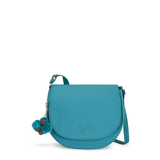 Lucasta Crossbody Bag, Juniper Teal, large Lucasta Crossbody Bag, Juniper Teal, large