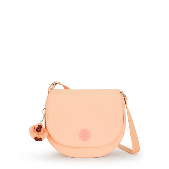 Lucasta Crossbody Bag, Mellow Peach, large Lucasta Crossbody Bag, Mellow Peach, large