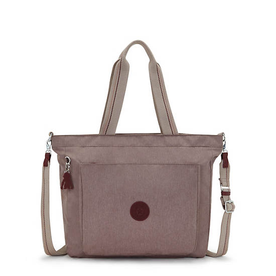 Freezia 15" Laptop Tote Bag, Soft Clay Woven, large Freezia 15" Laptop Tote Bag, Soft Clay Woven, large