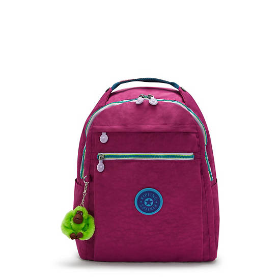 Micah 15" Laptop Backpack, Purple Fig WB, large