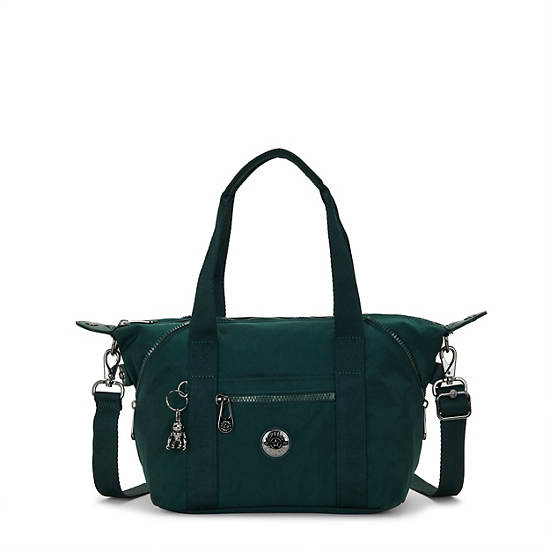 Art Mini Shoulder Bag, Deepest Emerald, large