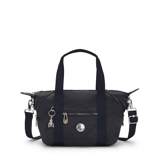 Art Mini Shoulder Bag, Nocturnal Satin, large Art Mini Shoulder Bag, Nocturnal Satin, large