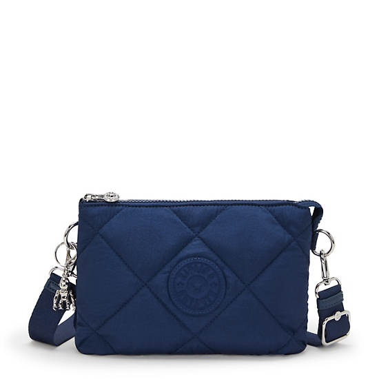 Riri Quilted Crossbody Bag, Airy Blue Ql, large