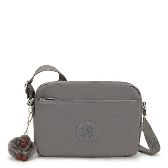 Damian Crossbody Bag, Cool Grey Tonal, large