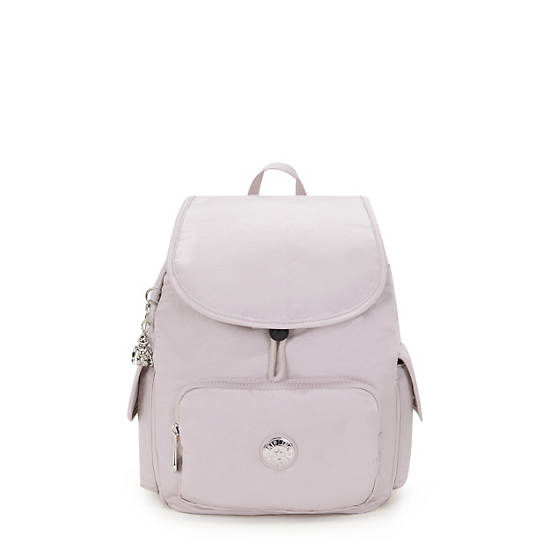 City Pack Small Backpack, Gleam Silver, large