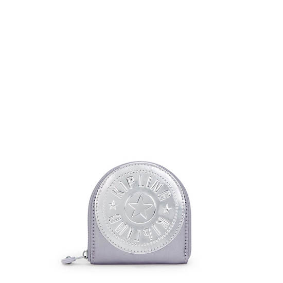 Cresita Metallic Card Holder, Frosted Lilac Metallic, large