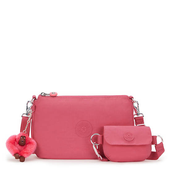 Evelyna 3-in-1 Crossbody Bag, Bubble Pop Pink, large