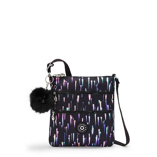 Keiko Printed Crossbody Mini Bag, Firework Sky, large