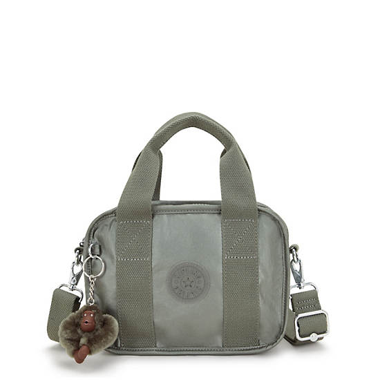 Nadale Metallic Crossbody Bag, Moon Grey Metallic, large