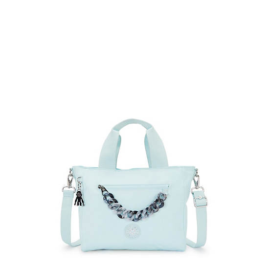Neary Tortoise Chain Crossbody Bag, Allure Teal Chain, large