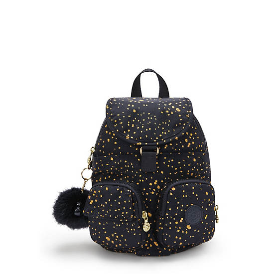 Lovebug Small Printed Backpack, Golden Night M, large