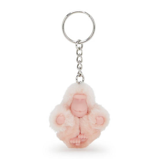 Sven Extra Small Monkey Keychain, Pink Shine, large