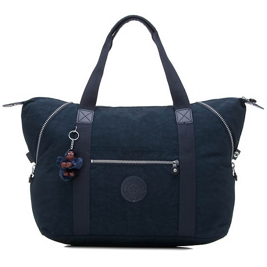 Art Medium Tote Bag, True Blue, large