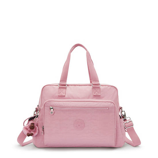 Pink and gold diaper bag best sale