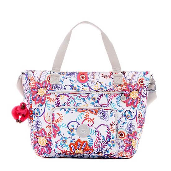 Maxwell Tote Bag, Field Floral, large