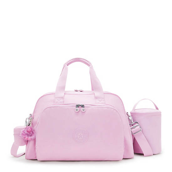 Camama Diaper Bag, Blooming Pink, large