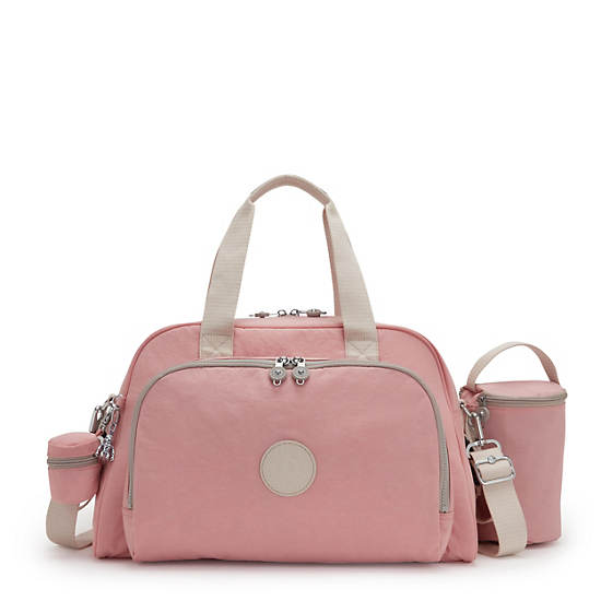 Camama Diaper Bag, Power Pink, large