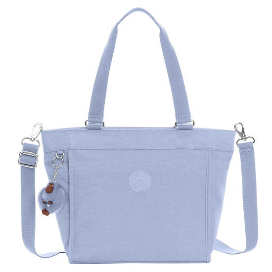 New Shopper Small Tote Bag, Bridal Blue, large