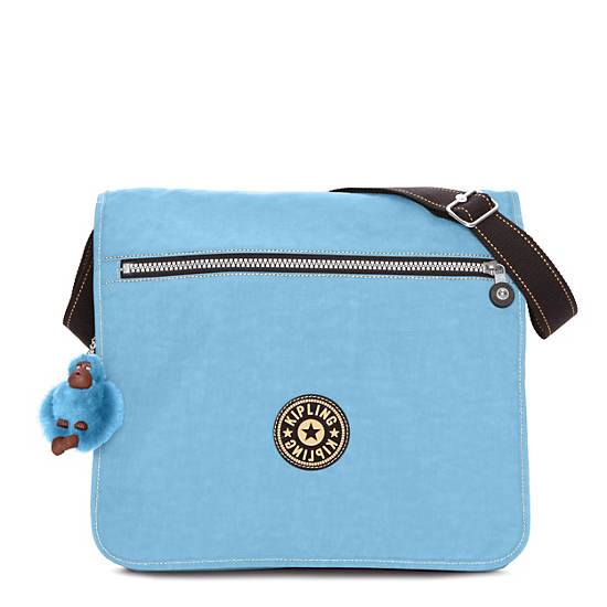 Madhouse Messenger Bag, Fairy Blue C, large