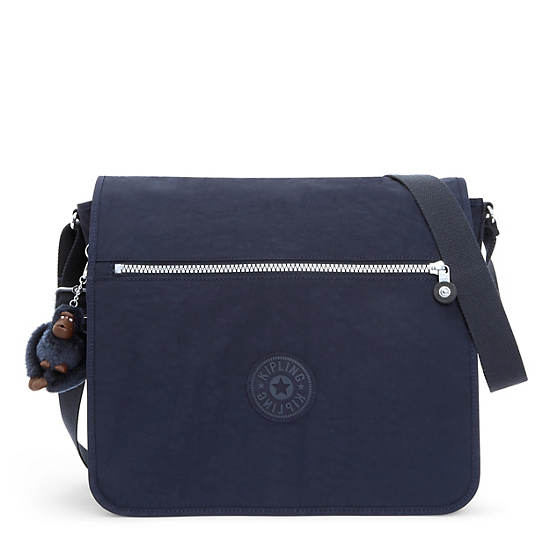 Loftin Messenger Bag, True Blue, large