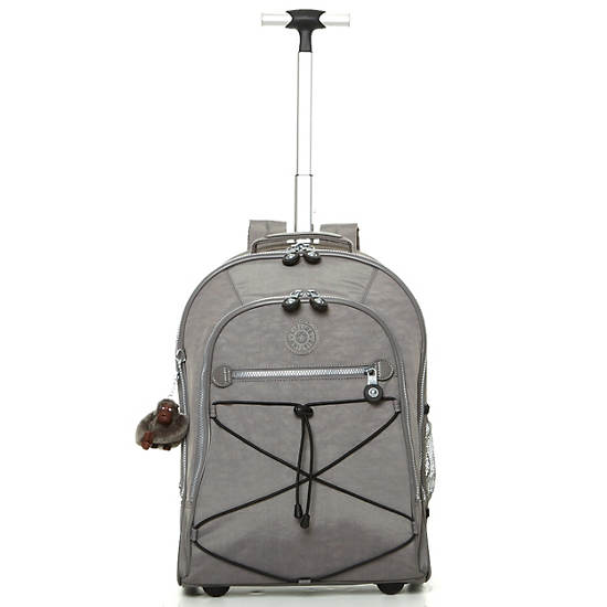 Sausalito Rolling Backpack, Metallic Dove, large