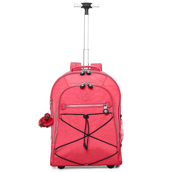Sausalito Rolling Backpack, True Pink, large