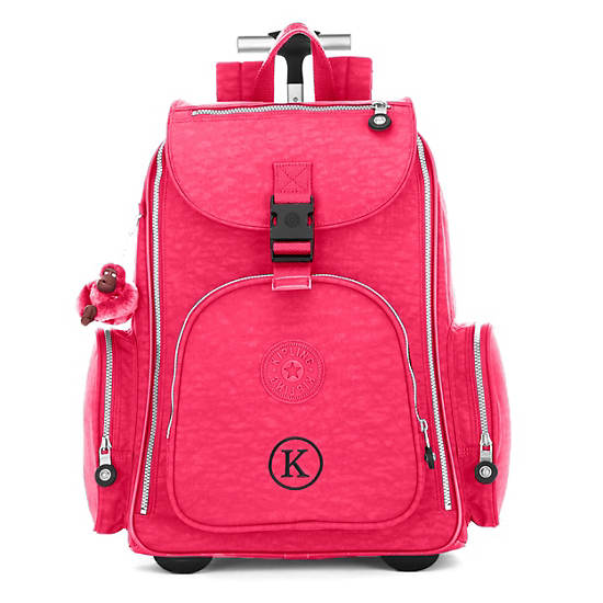 Alcatraz II Large Rolling Laptop Backpack, True Pink, large