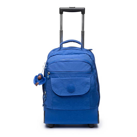 Sanaa Large Rolling Backpack, Perri Blue Woven, large