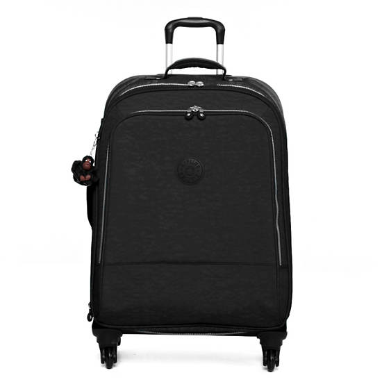 Yubin 69 Spinner Luggage, Black, large