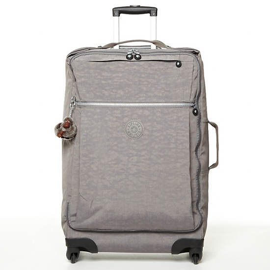 Darcey Medium Rolling Luggage, Metallic Dove, large