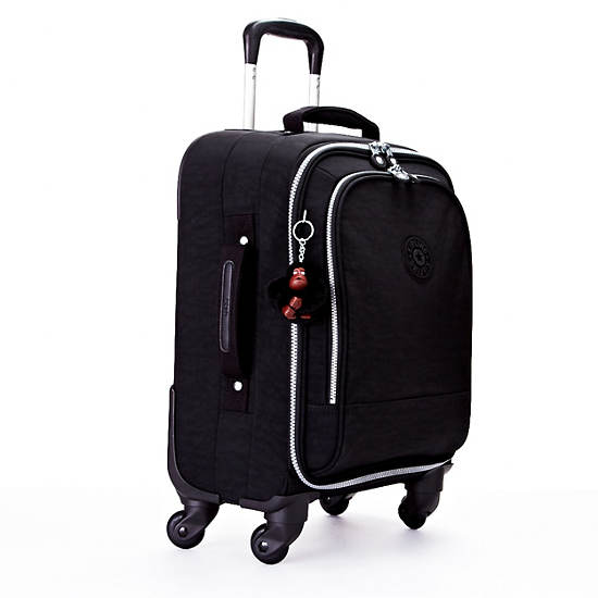 Yubin 55 Spinner Luggage, Black, large