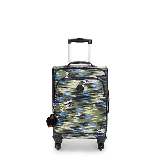 Parker Small Printed Rolling Luggage, Tennis Lime, large