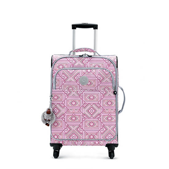 Parker Small Printed Rolling Luggage, Diluted Blue, large