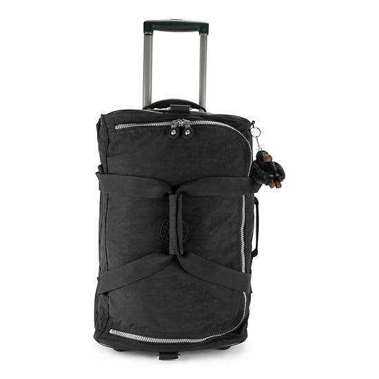 Teagan Small Wheeled Luggage, Black, large