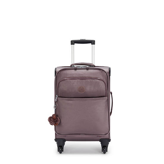 Parker Small Metallic Rolling Luggage, Gentle Lilac, large