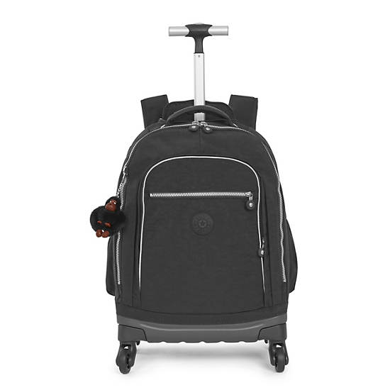 Echo II Rolling Backpack, Black, large