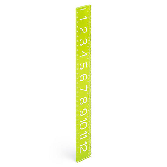 Poppin Ruler, Aqua Pool, large Poppin Ruler, Aqua Pool, large