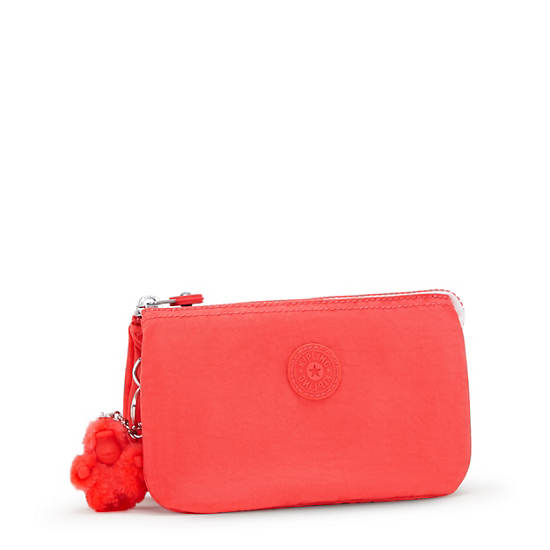 Creativity Large Pouch, Almost Coral, large