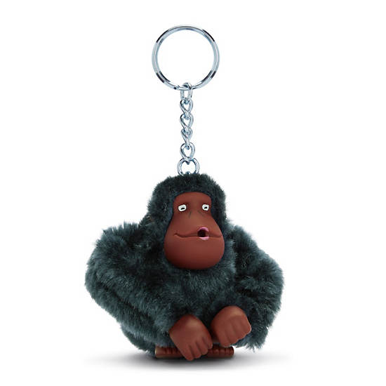 Sven Monkey Keychain, True Blue Tonal, large