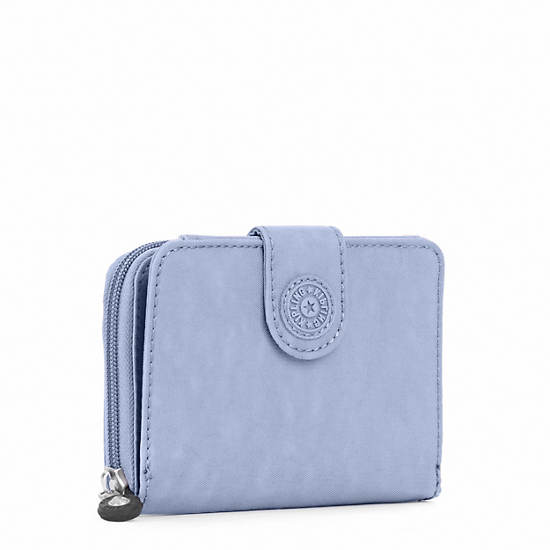 New Money Small Credit Card Wallet, Bridal Blue, large