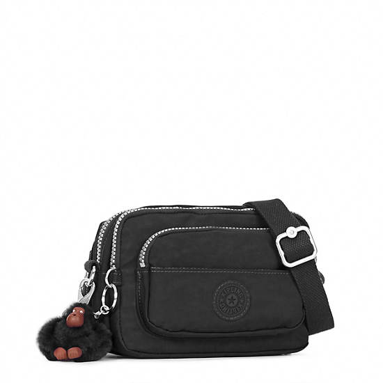 Merryl 2-in-1 Convertible Crossbody Bag, Black, large