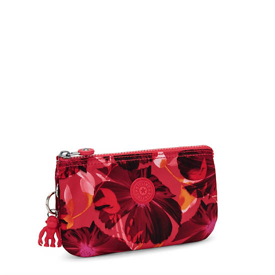 Creativity Large Printed Pouch, Poppy Floral, large